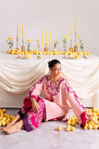 Ambal 2pc Velvet Stitched