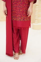 Gulaal 3PC Maroon