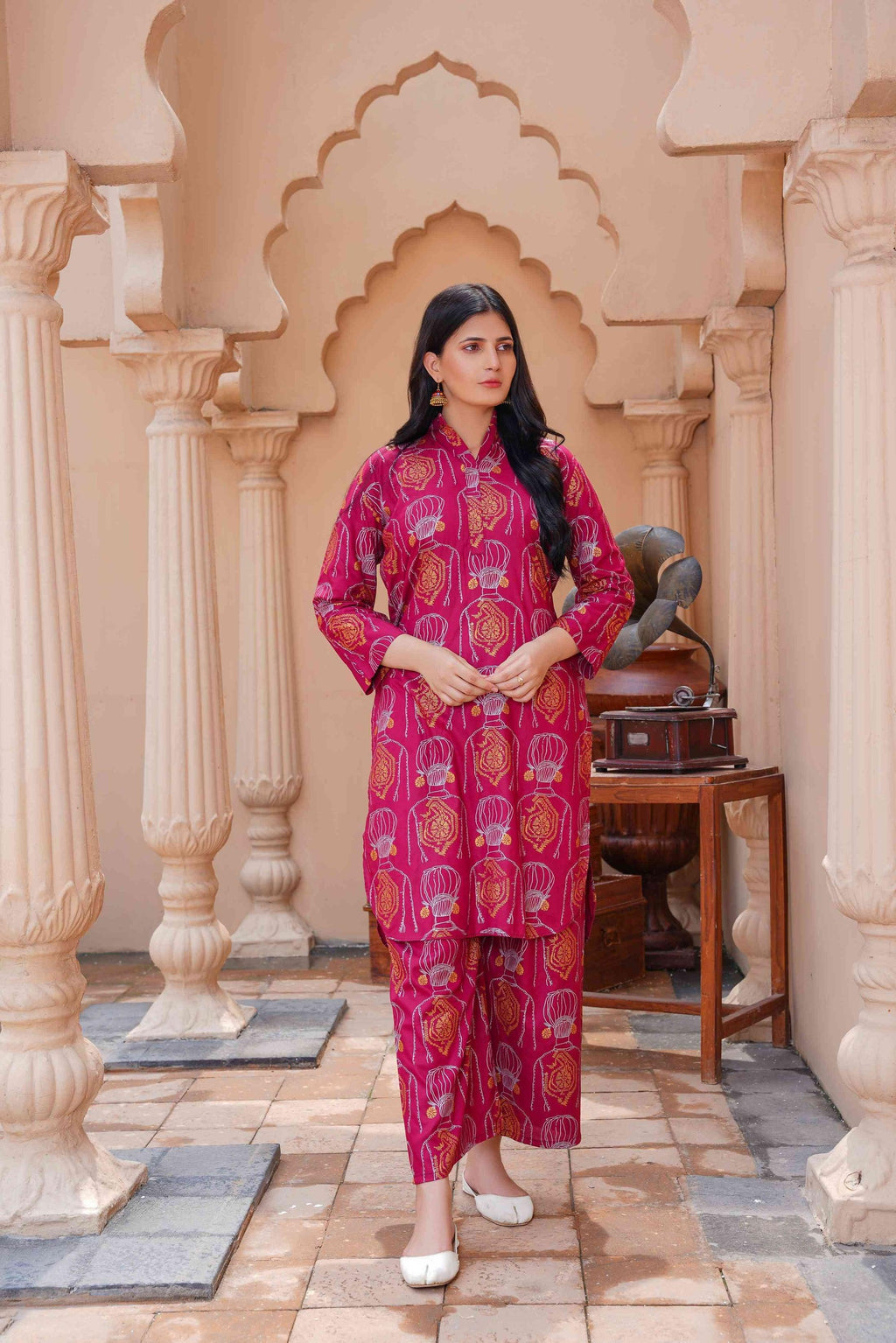 Melodic 2Pcs Stitched Suit
