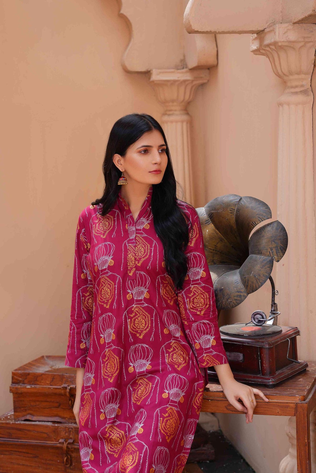Melodic 2Pcs Stitched Suit