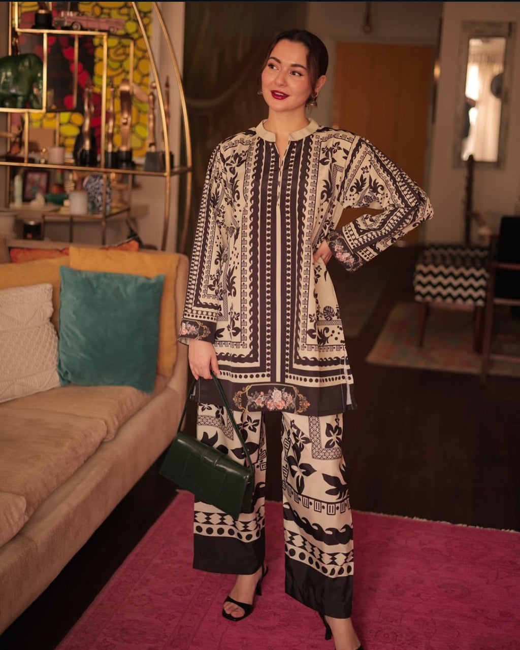 Zayna 2Pcs Stitched