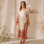 Beyaz Printed 3pc