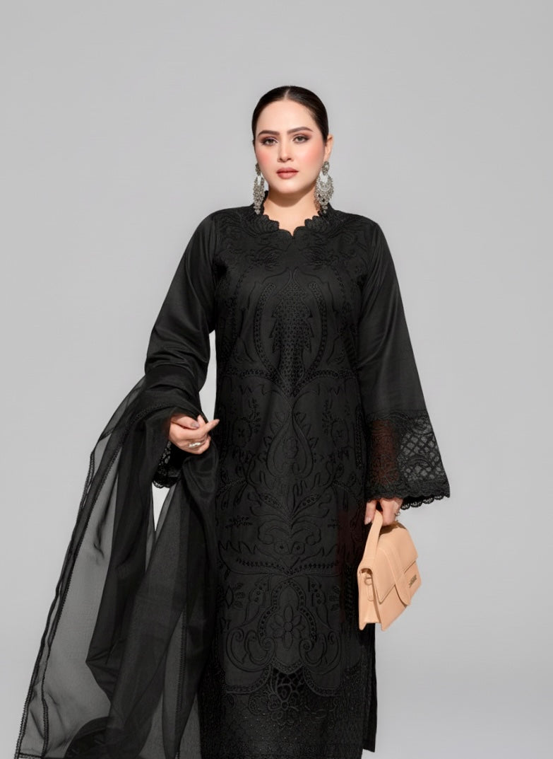 Black Shanzay 3pc