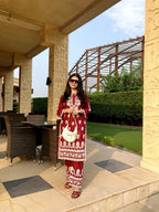 Indian Chicken Kari (Embosed) 2PC Stitched