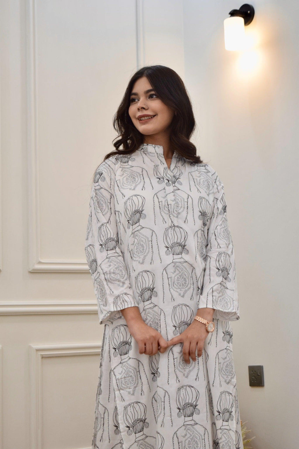 Melodic 2Pcs Stitched Suit